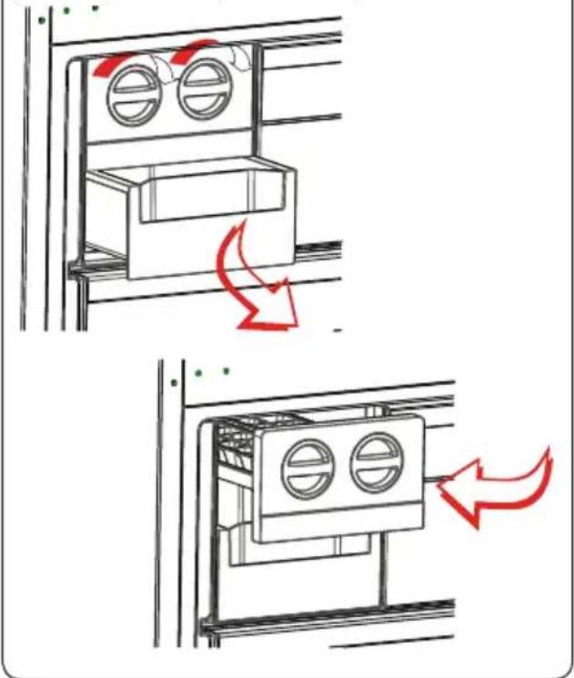 Rommer CV 61 NF INOX - Fabrique à glaçons(sur certains modèles) - 1