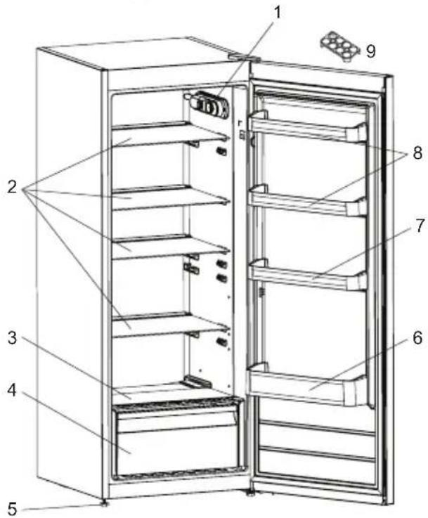 Rommer FL 160 - DESCRIPTION OF THE APPLIANCE - 1