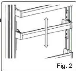 Rommer FL 160 - Adjustable Door Shelf (In some models) - 2