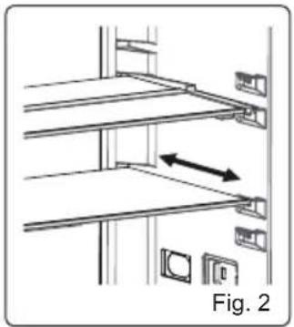 Rommer FCV 406 MF INOX - Adjustable Glass Shelf (In some models) - 2