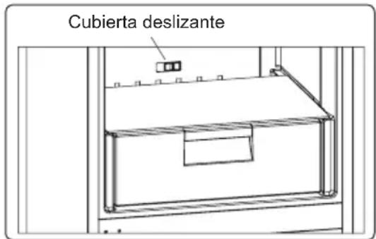 Cubierta deslizante