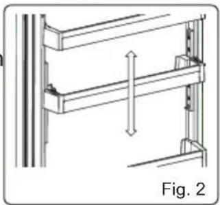 Rommer FCV 405 MF - Adjustable Door Shelf (In some models) - 2