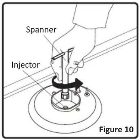 Rommer VG3 FG - Changing injectors: - 2