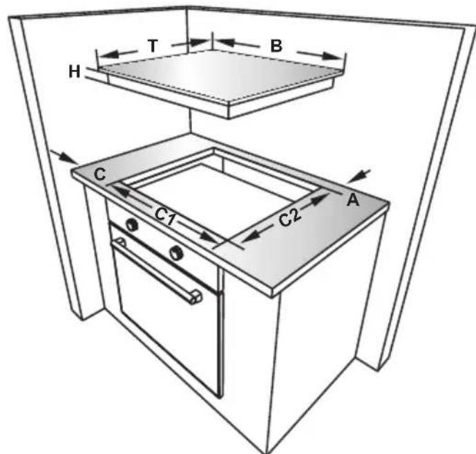 Rommer VG3 FG - Installation de la table de cuisson - 1