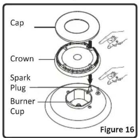 Rommer VG3 FG - Control of the hob burners - 2