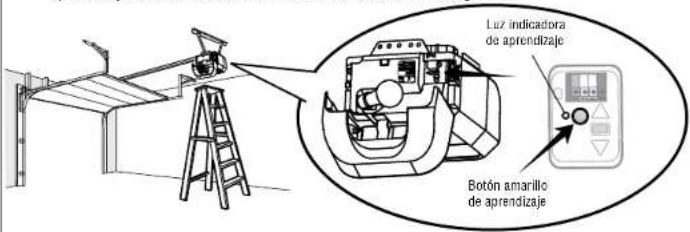 LIFT-MASTER 050ACTWFATSMC - Programe un control remoto con el botón learn (aprender) (no se suministra) - 1