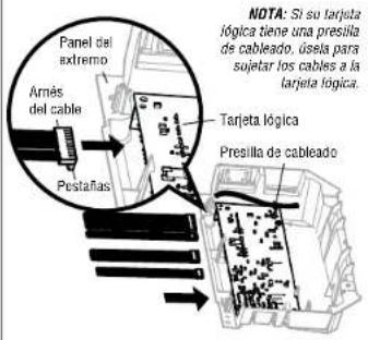 LIFT-MASTER 050ACTWFATSMC - Instalar la tarjeta lógica del receptor - 1
