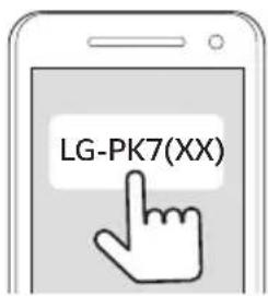 LG PK7W - Activez l'appairage de votre appareil avec le périphérique BLUETOOTH - 3