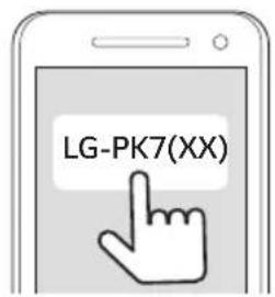 LG PK7W - Jumelage avec deux appareils - 2
