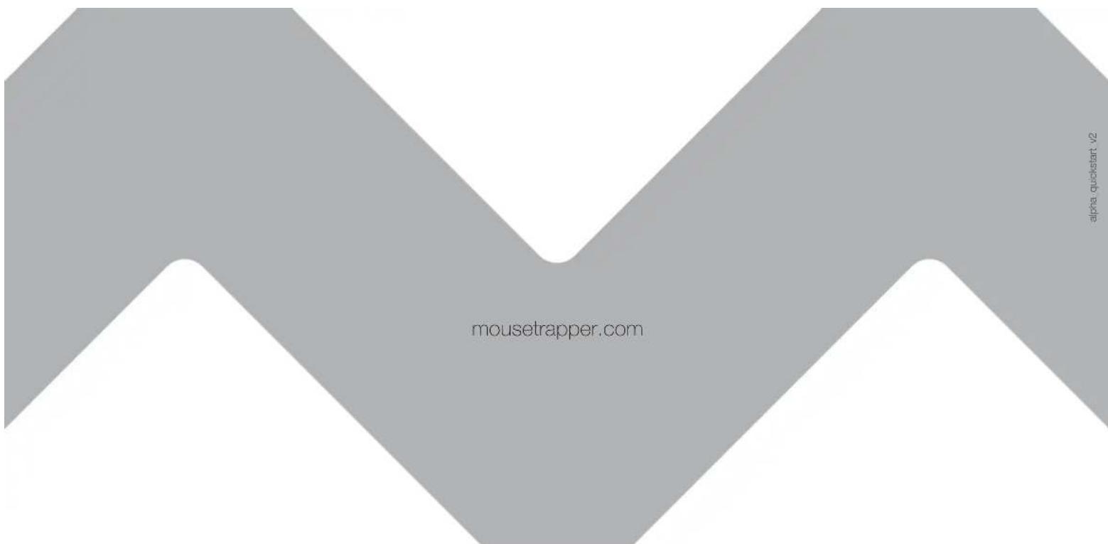 mousetrapper.com alpha quickstart v2