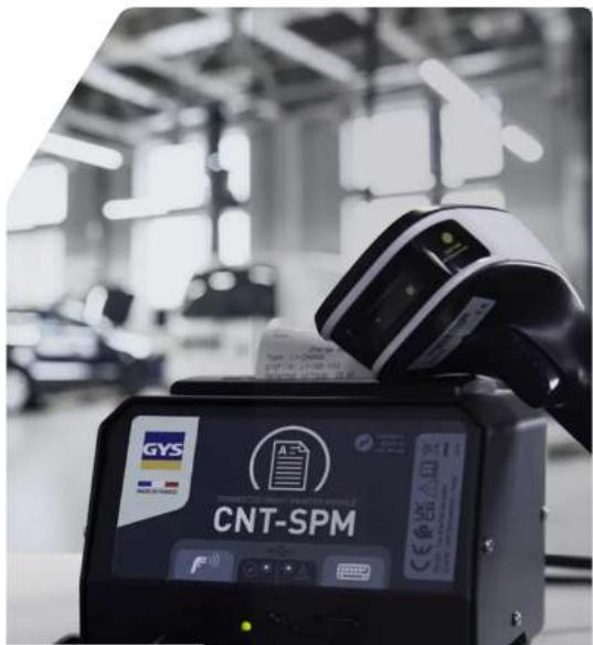 GYS Barcode Scanner 1D - Vignettes antipollution - 1