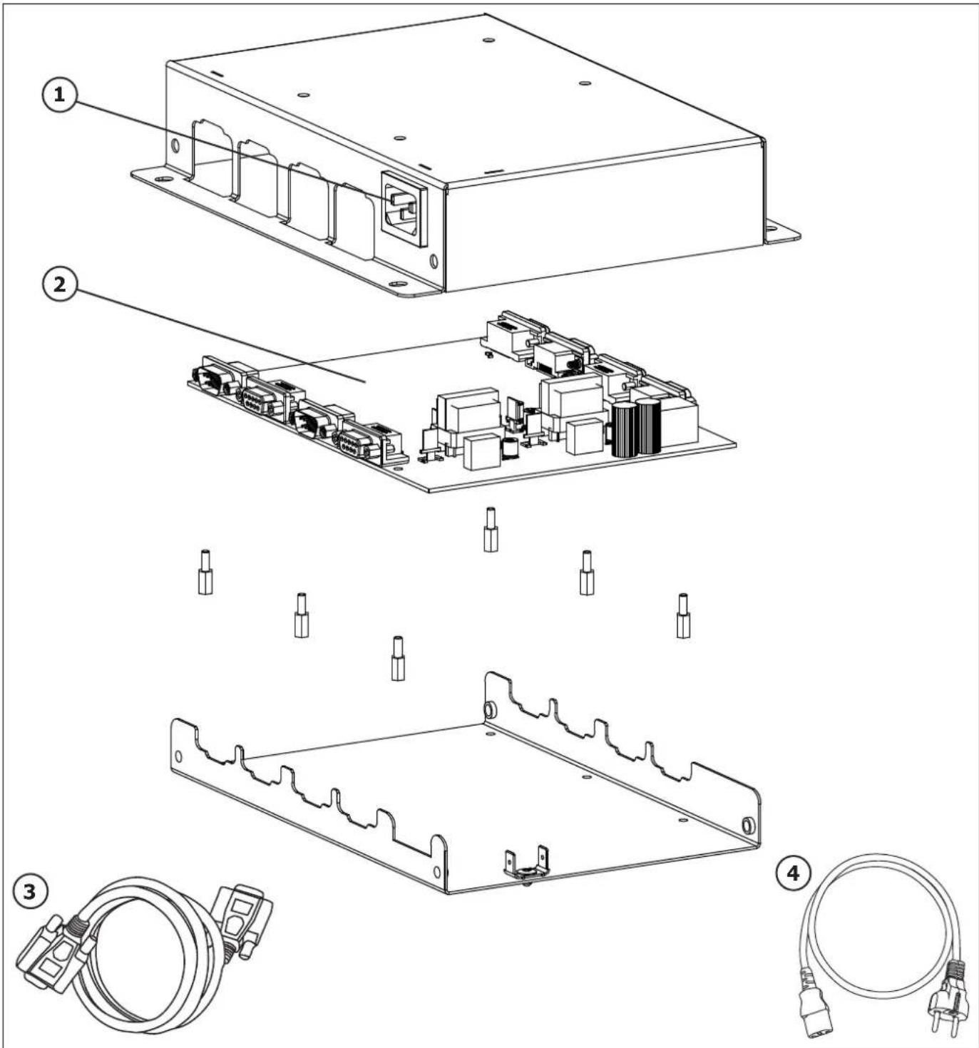 GYS Smart HUB Module - PIÈCES DÉTACHÉES / SPARE PARTS / ERSATZTEILE / PIEZAS DE REPUESTO / ЗАПАСНЫЕ ЧАСТИ / RESERVE ONDERDELEN / PEZZI DI RICAMBIO - 1
