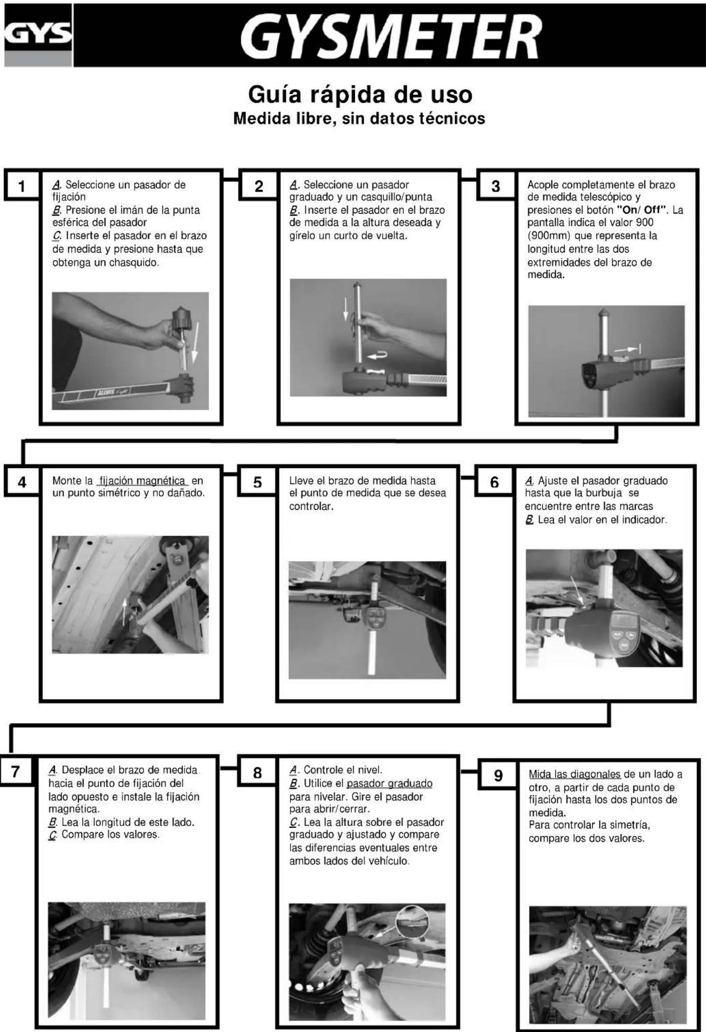 GYS Gysmeter - Atencion: - 1