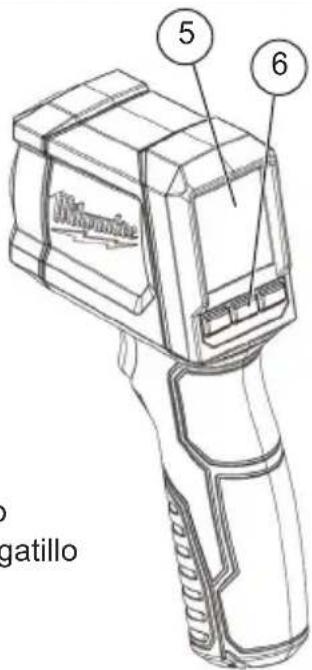 MILWAUKEE Infrared TempGun 226820NST - Configuración del seguro del gatillo - 3