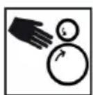 AL-KO LB 4060 - Symboles sur l'appareil - 6
