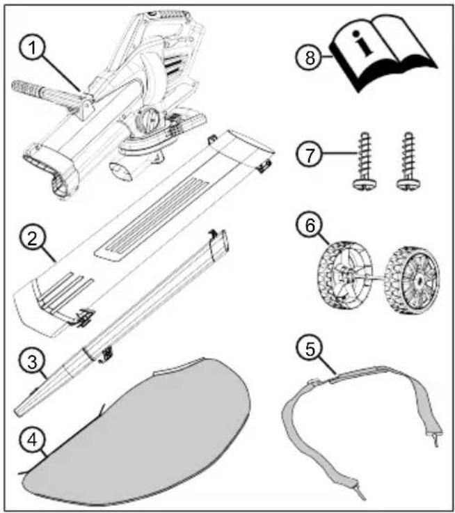 AL-KO LBV 4090 - Dotazione - 1