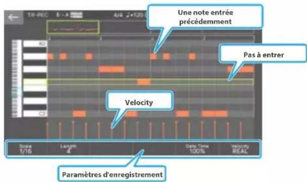 ROLAND FANTOM06 - Effectuez les réglages TR-REC. - 1