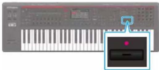 ROLAND FANTOM06 - Appuyez sur [Bouton REC]. - 1