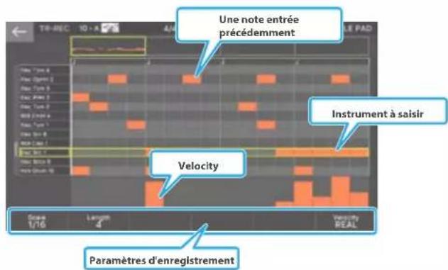 ROLAND FANTOM06 - Effectuez les réglages TR-REC. - 2