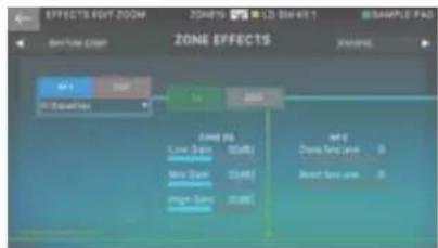 ROLAND FANTOM08 - EFFETS DE ZONE - 1