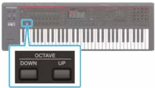 OCTAVE DOWN UP