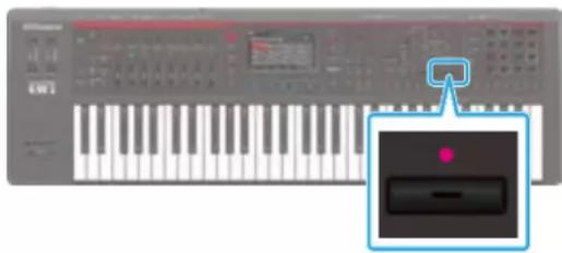 ROLAND FANTOM08 - Appuyez sur [Bouton REC]. - 1