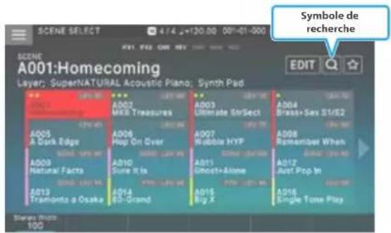 Symbole de recherche A001:Homecoming Layer: SuperNATURAL Acoustic Piano; Synth Pad EDIT A002 MKS Treasures A003 Ultimate StrSect A004 Brass+Sex S1/S2 A005 A Dark Edge A006 Hop On Over A007 Bubble HYP A008 Remember When A009 Natural Facts A010 Sure It Is A011 Ghost+Ablone A012 Just Pop In A013 Tramonta o Osaka A014 65-Grand A015 Big X A016 Single Tone Play Stevens Routs 100