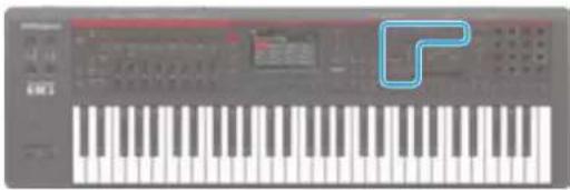 ROLAND FANTOM08 - À l'aide de la commande SYNTHÉ - 1