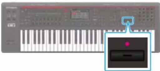 ROLAND FANTOM08 - Appuyez sur [Bouton REC]. - 1