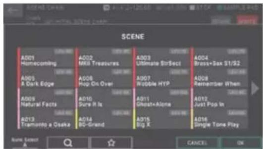 SCENE A001 Homecoming A002 MKB Treasures A003 Ultimate StrSect A004 Brass+Sax 51/52 A005 A Dark Edge A006 Hop On Over A007 Wobble HYP A008 Remember When A009 Natural Facts A010 Sure It Is A011 Ghost+Alone A012 Just Pop In A013 Tramonto a Osaka A014 BO-Grand A015 Big X A016 Single Tone Play