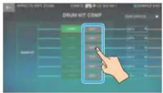 DRUM KEY COMP OK Cancel