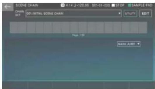 SCENE CHAIN 4/4 2-120.00 001-01-050 STCP SAMPLE PAD CHAIN SET: 001.INitial SCENE CHAIN UTILITY EDIT Page 113 MATH JUMP