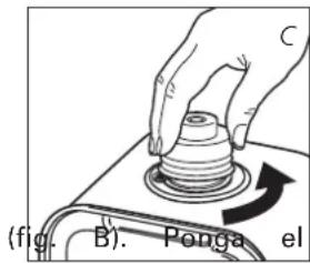(fig. B). Ponga el