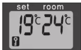 set room 19°C 24°C