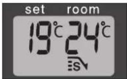 set room 19°C 24°C
