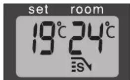 set room 19°C 24°C