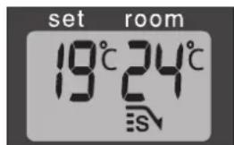 set room 19°C 24°C