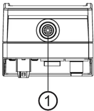 IFM O3M151 - Anschlussbelegung Unterseite - 1