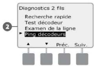RAIN BIRD ESPLXD - Ping des décodeurs - 4