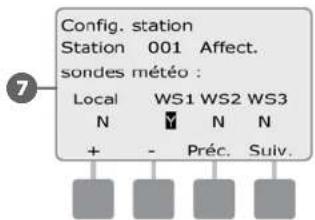 RAIN BIRD ESPLXD - Configuration de la station - 10