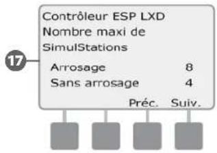 RAIN BIRD ESPLXD - Vérifier les informations d'une station : - 19