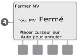 RAIN BIRD ESPLXD - Fermer les vannes principales - 12