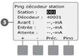 RAIN BIRD ESPLXD - Ping des décodeurs - 7