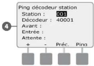 RAIN BIRD ESPLXD - Ping des décodeurs - 6