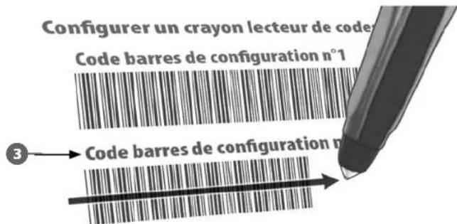 RAIN BIRD ESPLXD - Configurer le crayon lecteur de codes barres - 3