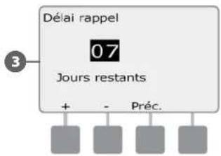 RAIN BIRD ESPLXD - Rappel différé - 6