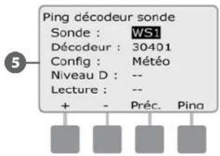 RAIN BIRD ESPLXD - Ping décodeur sonde - 7