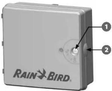 RAIN BIRD ESPLXD - Ouvrir ou déposer le tableau de commande du programmateur - 1