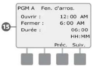 RAIN BIRD ESPLXD - Vérifier les informations d'une station : - 17