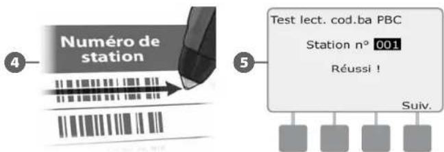 RAIN BIRD ESPLXD - Tester un crayon lecteur de codes barres - 4